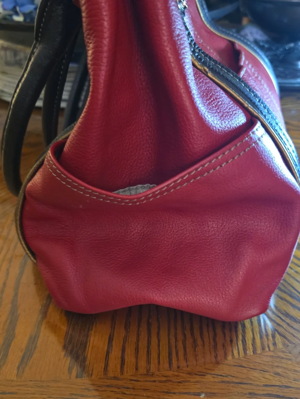 Tignanello Genuine Leather Shoulder Bag